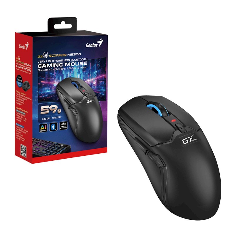 Miška Genius Scorpion M8300, črna