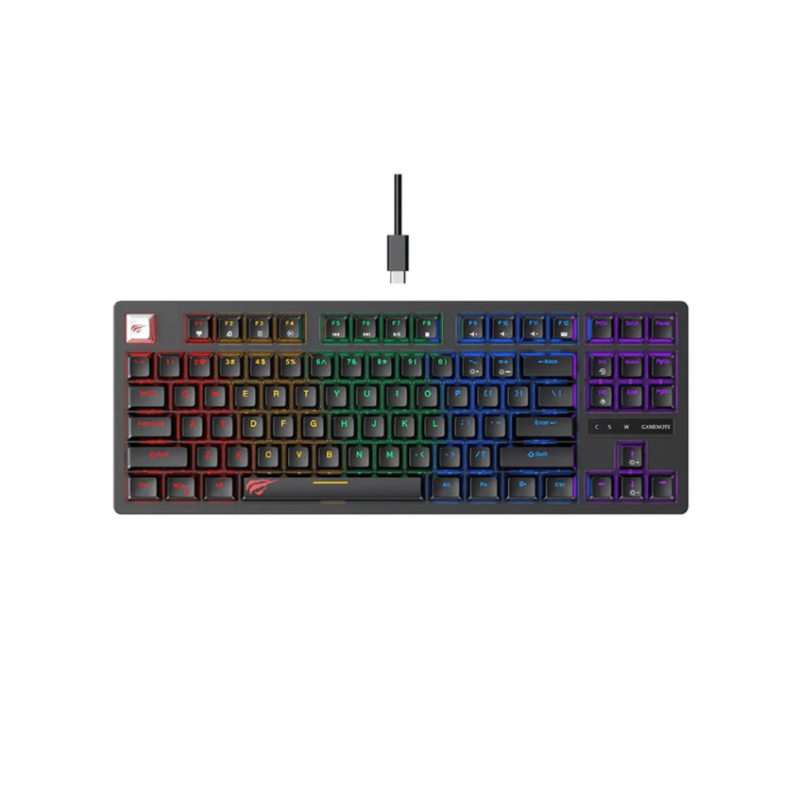 Tipkovnica HAVIT Gamenote HV-KB892L, črna