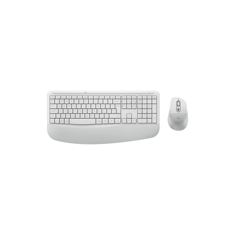 Komplet miške in tipkovnice Logitech MK880, bela