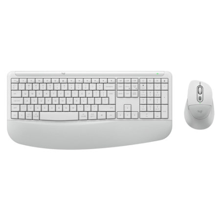Komplet miške in tipkovnice Logitech MK880, bela