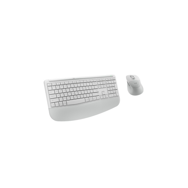 Komplet miške in tipkovnice Logitech MK880, bela