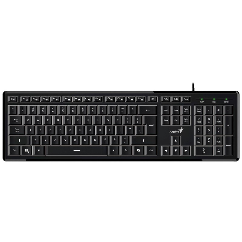 Tipkovnica Genius SlimStar 820, črna