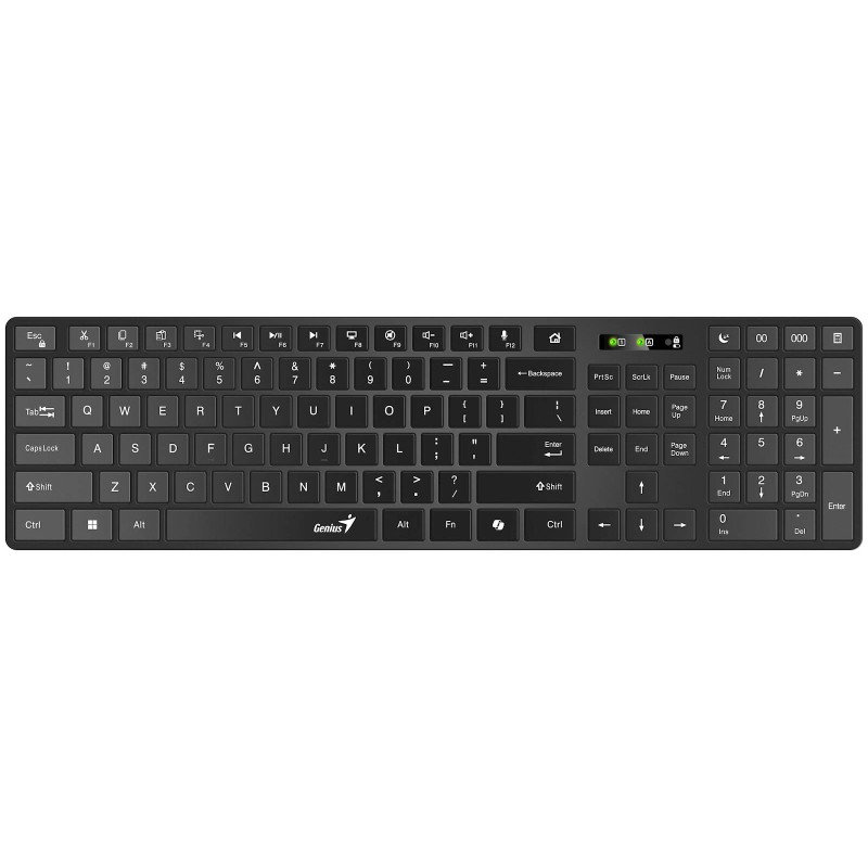Tipkovnica Genius SlimStar 7250BT, črna