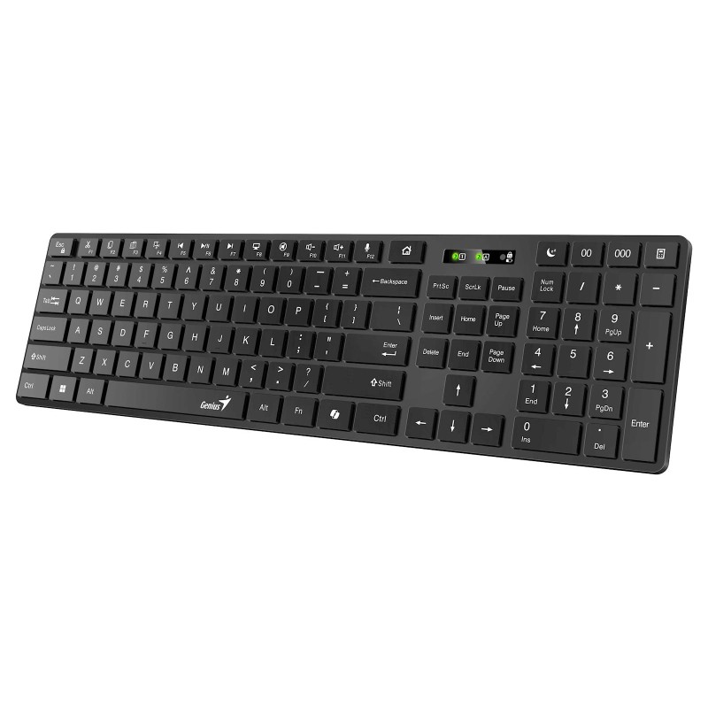 Tipkovnica Genius SlimStar 7250BT, črna