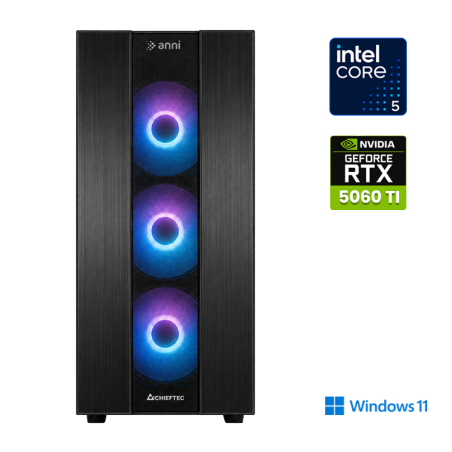 Računalnik ANNI Gamer Advanced i5-14600K / RTX 5060 Ti / 16 GB / 1 TB / W11H