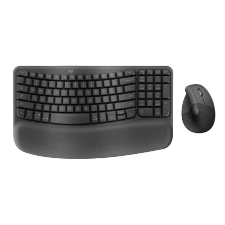 Tipkovnica in miška Logitech Wave Keys and Lift COMBO, odprta embalaža