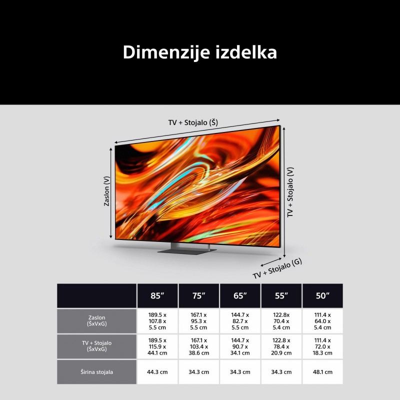 Televizor Sony BRAVIA 7 II K50XR79M2PB