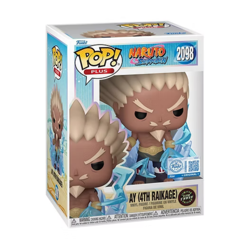 Figura FUNKO POP PLUS: NARUTO SHIPPUDEN - A (4TH RAIKAGE) W/CH (GW)