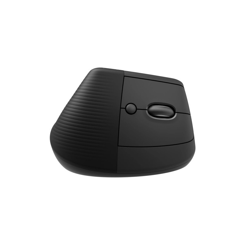 Miška Logitech Lift Vertical, ergonomska, siva