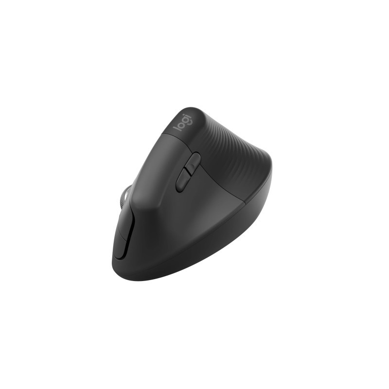 Miška Logitech Lift Vertical, ergonomska, siva