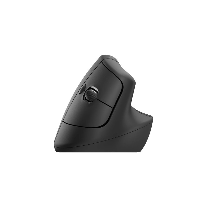 Miška Logitech Lift Vertical, ergonomska, siva