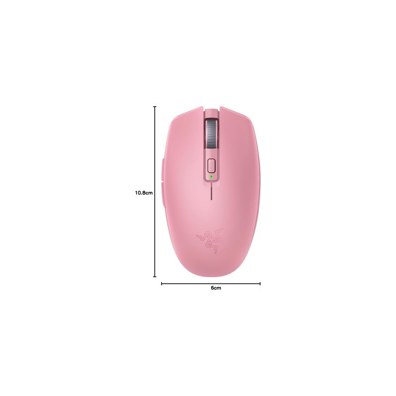 Miška Razer Orochi V2 (2026), roza