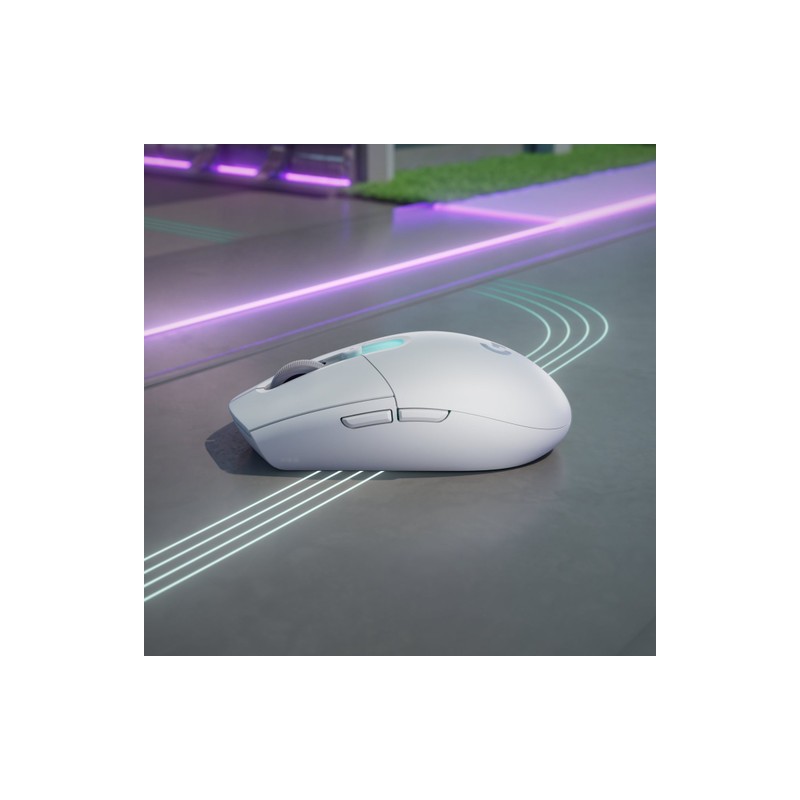 Miška Logitech G305 X SUPERLIGHT, bela