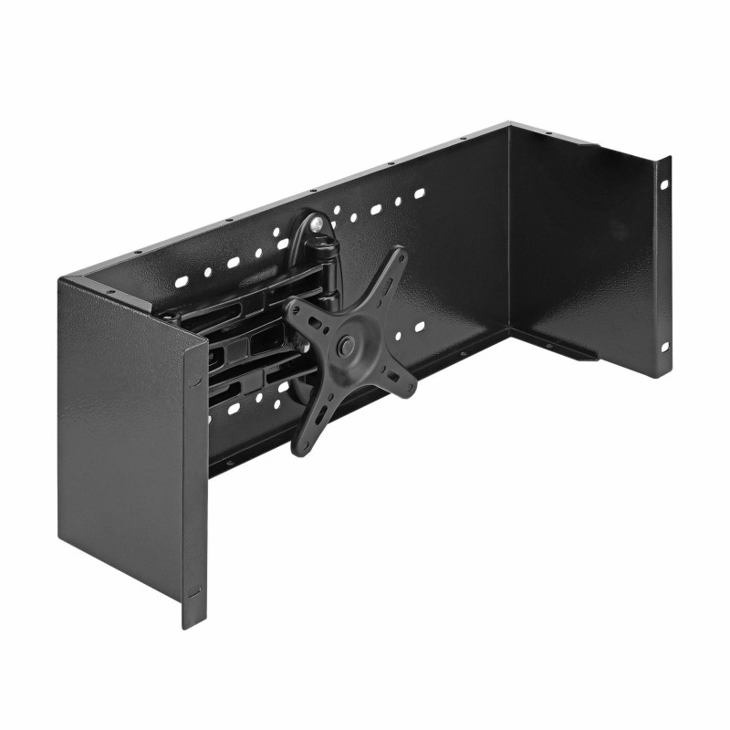 Nosilec za monitor Delock 42629, 19 rack 4U, črn