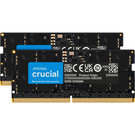 Pomnilnik DDR5 24GB (2x12GB) 5600MHz Crucial CT2K12G56C46S5