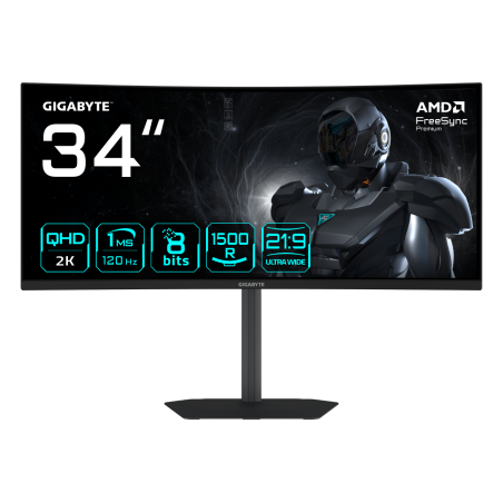 Monitor Gigabyte G34WQCA