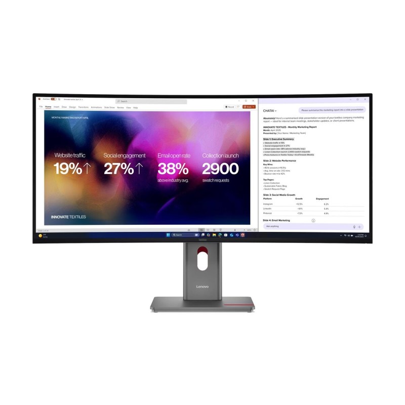 Monitor Lenovo ThinkVision P40WD-40
