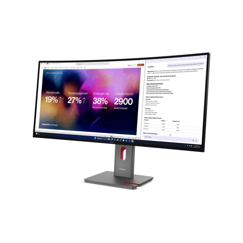 Monitor Lenovo ThinkVision P40WD-40