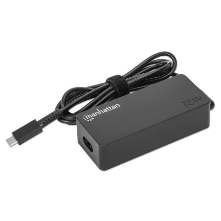 Napajalnik za prenosnik Manhattan USB-C Power Delivery, 65 W