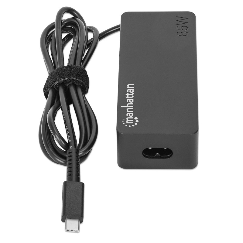 Napajalnik za prenosnik Manhattan USB-C Power Delivery, 65 W