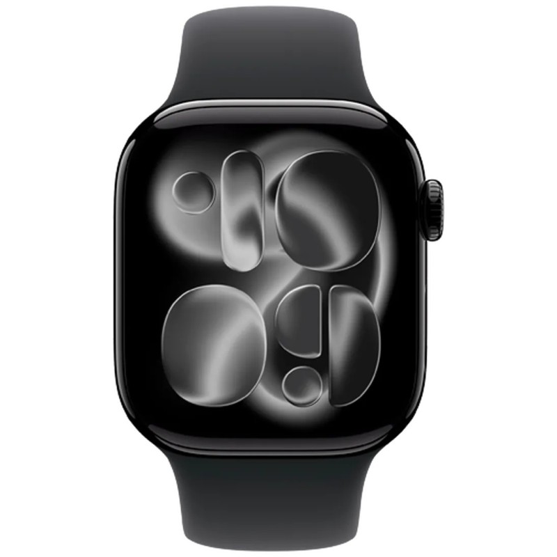 Pametna ura Apple Watch Series 11, 42mm, črna (črn pašček M/L)