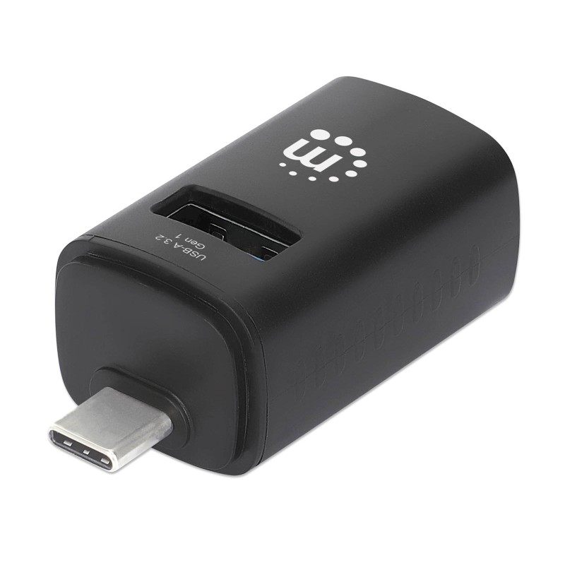 USB Mini Hub Manhattan, 3-portni, USB 3.0/2.0 Type-C