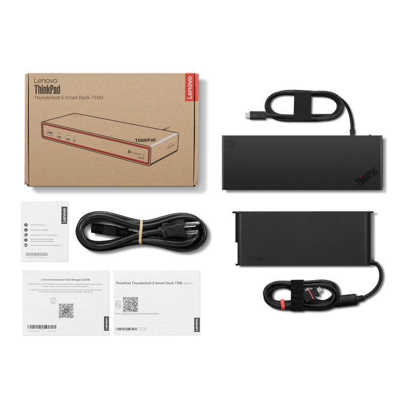 Priklopna postaja LENOVO Smart Dock 7500, 265W