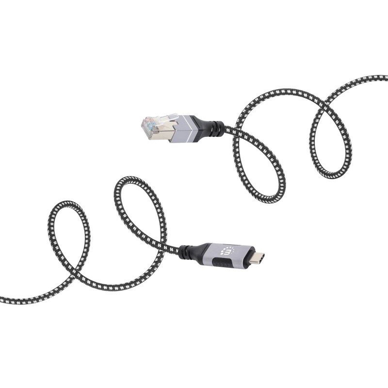 Adapter USB-C na RJ45 Gigabit Ethernet, 2 m