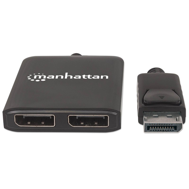 Adapter Manhattan DisplayPort 1x na 2x z MST