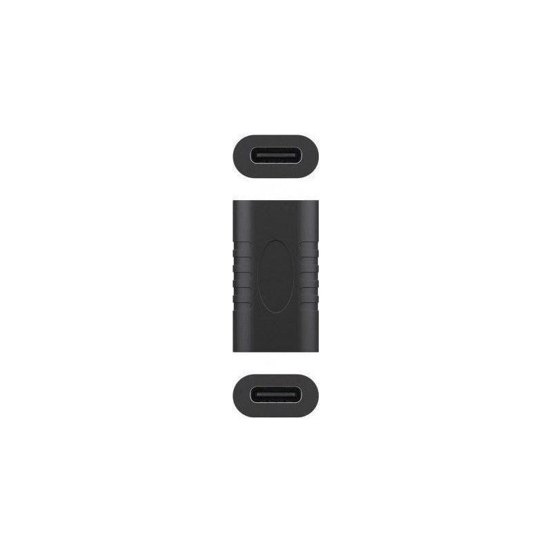 Adapter CoreParts USB-C (Ž) – USB-C (Ž), črn