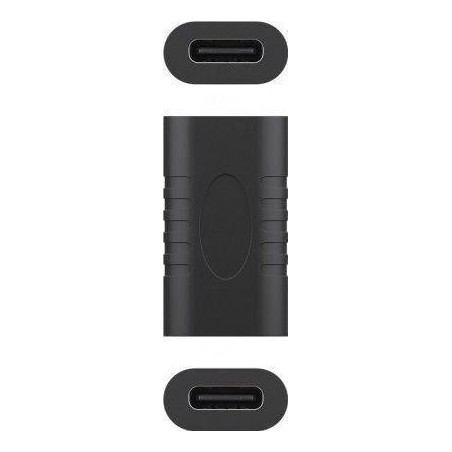 Adapter CoreParts USB-C (Ž) – USB-C (Ž), črn