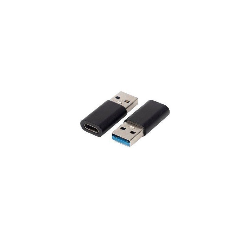 Adapter MicroConnect USB-A (M) na USB-C (Ž), 10 Gbps, črn