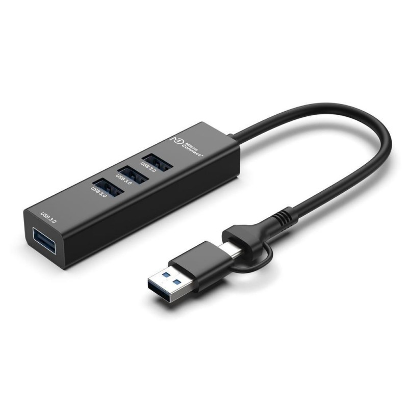 Adapter MicroConnect Premium USB-A/USB-C na 4x USB-A 3.0
