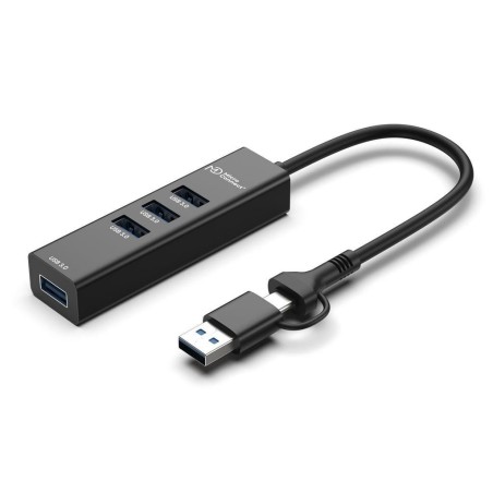 Adapter MicroConnect Premium USB-A/USB-C na 4x USB-A 3.0