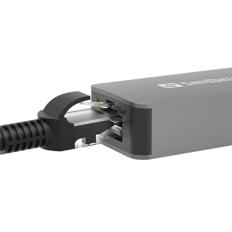Adapter Sandberg USB-C/USB-A na RJ45 2.5 Gigabit Ethernet