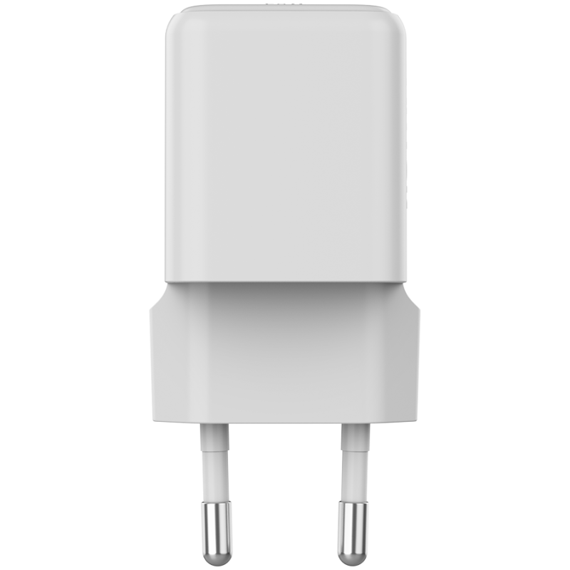 Polnilec Canyon CU20AC GaN 20W, 1x USB-C PD, 1x USB-A QC, bel
