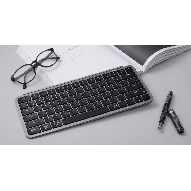 Tipkovnica Keychron B1 PRO, SLO, nizkoprofilna, siva