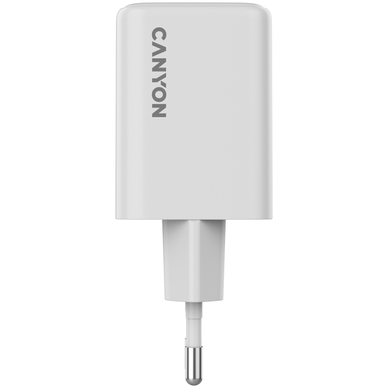 Polnilec Canyon CU45CC GaN 45W, 2x USB-C PD, bel