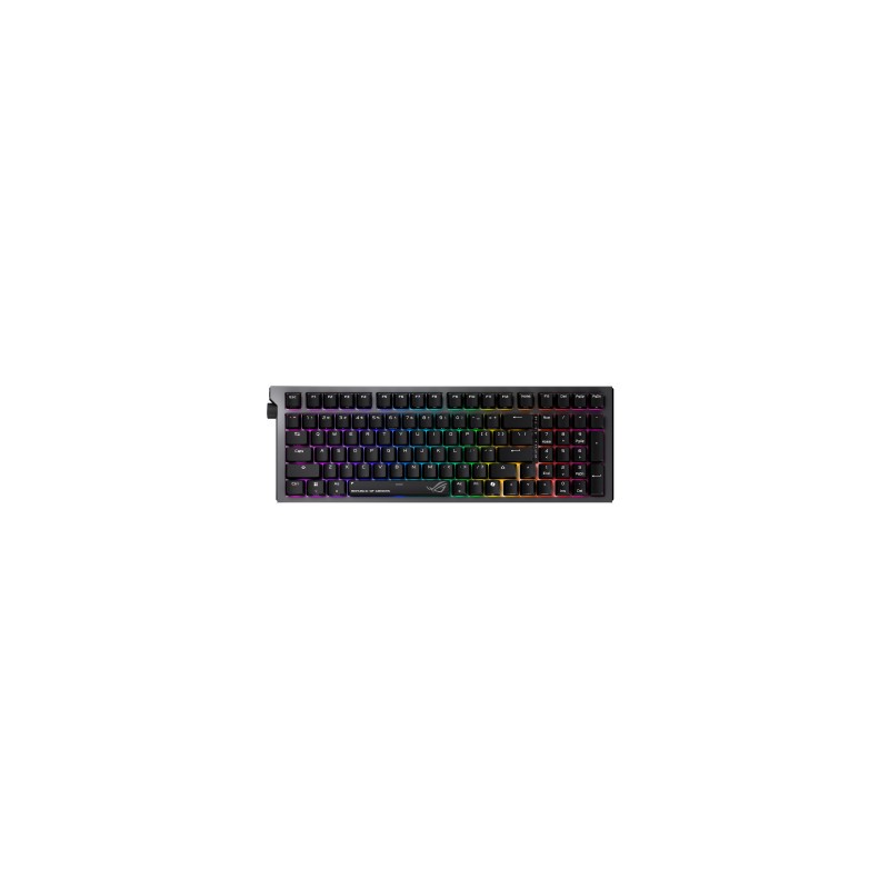 Tipkovnica ASUS ROG Strix Morph 96, ROG NX Snow V2, PBT, RGB, US, črna