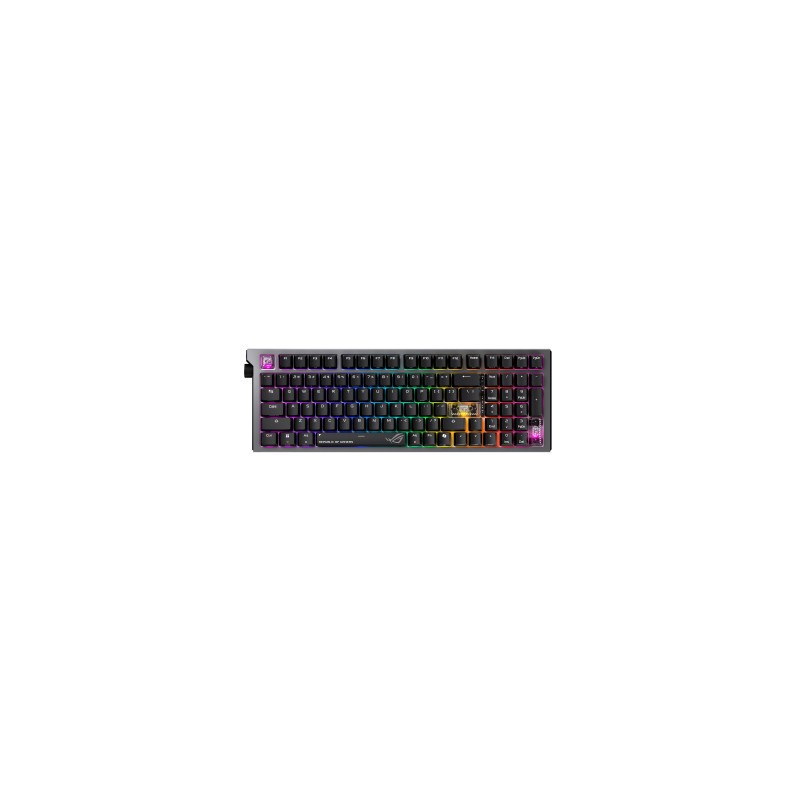 Tipkovnica ASUS ROG Strix Morph 96, ROG NX Snow V2, PBT, RGB, US, črna
