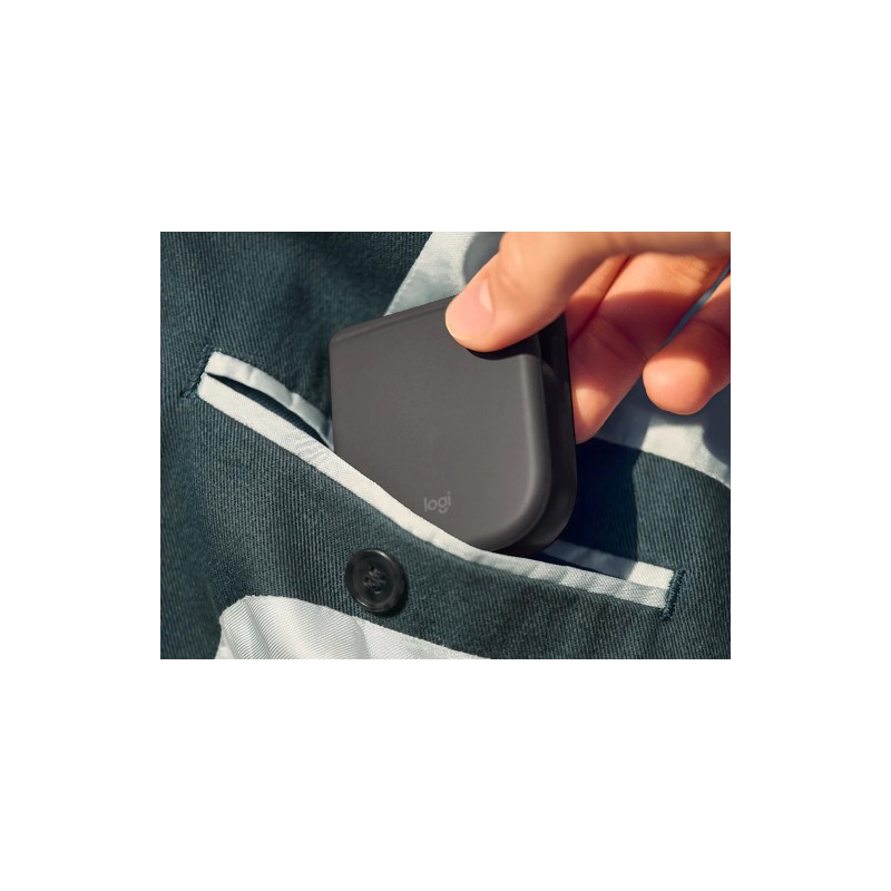Miška Logitech Mobi Fold, črna