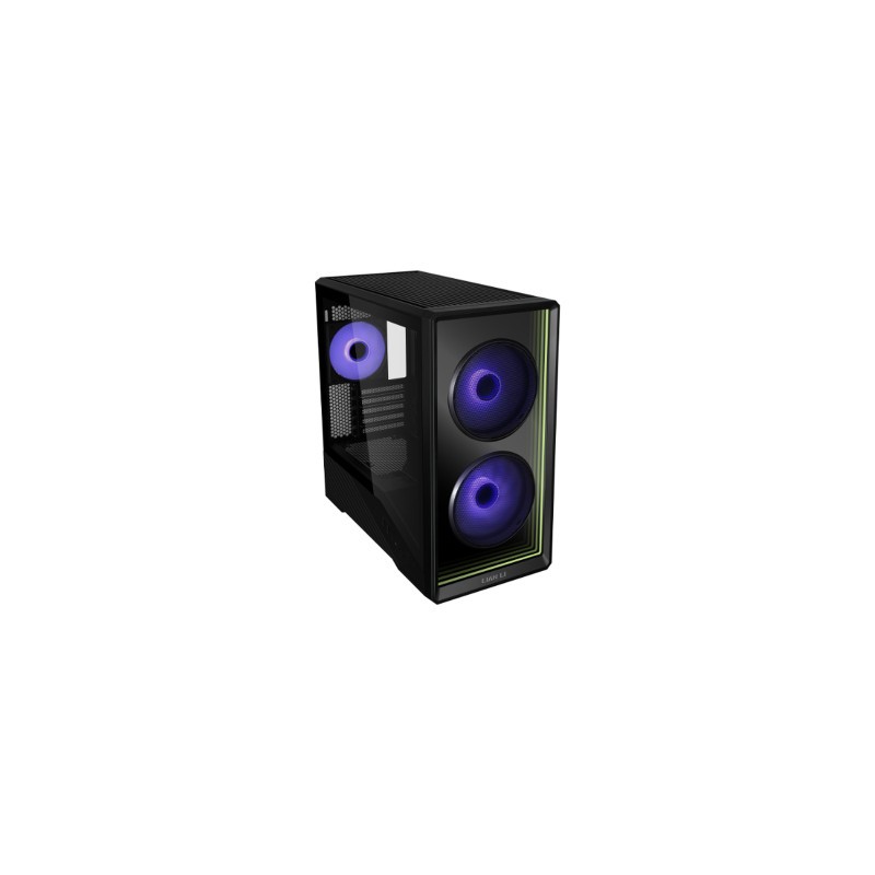Ohišje Lian Li Vector V150 INF, Micro-ATX, kaljeno steklo, črno