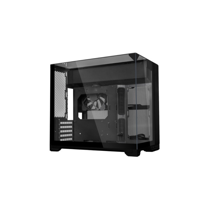Ohišje Lian Li O11 Vision-M, Micro-ATX, kaljeno steklo, črno