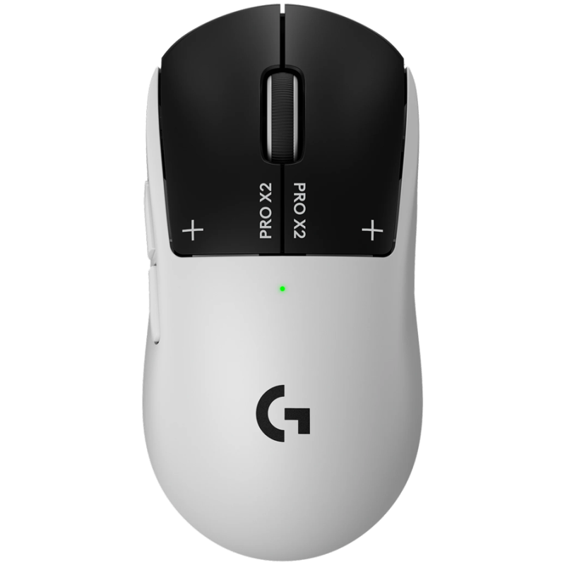 Miška Logitech G PRO X2 SUPERSTRIKE, belo-črna