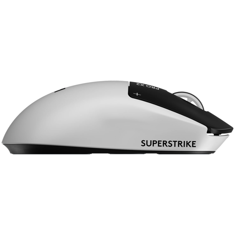 Miška Logitech G PRO X2 SUPERSTRIKE, belo-črna