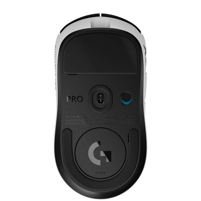 Miška Logitech G PRO X2 SUPERSTRIKE, belo-črna