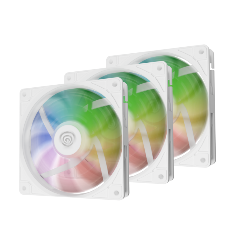 Ventilator GENESIS OXAL 120 ARGB 3-PACK, bel