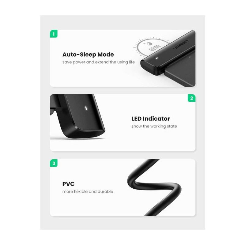 Adapter Ugreen USB-C 3.1 na SATA za 2.5 HDD/SSD