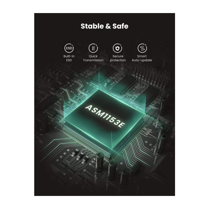 Adapter Ugreen USB-C 3.1 na SATA za 2.5 HDD/SSD