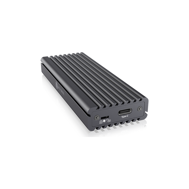 Ohišje IcyBox IB-1817MC-C31 za M.2 NVMe/SATA SSD z zaščito pred pisanjem